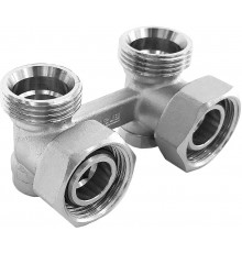 Узел нижнего подключения Elsen Н ЕК-НГ ЕК 3/4"-3/4" Н-образный, угловой