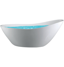 Акриловая ванна Esbano London 180x80 см, отдельностоящая, white, овальная