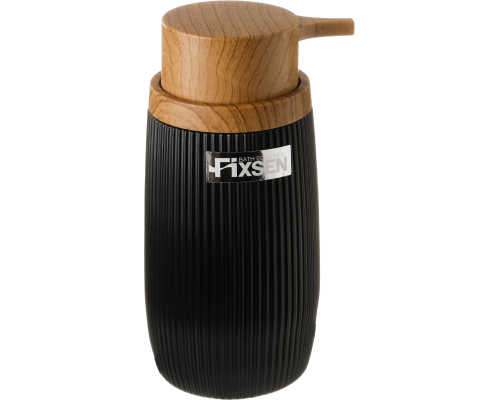 Дозатор Fixsen Black Boom FX-411-1 черный
