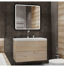 Мебель для ванной комнаты Art Max Verona-Push 80 гаскон пайн светлый