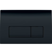 Кнопка смыва для унитаза Geberit Delta 51 115.105.DW.1 пластик, цвет глянцевый черный