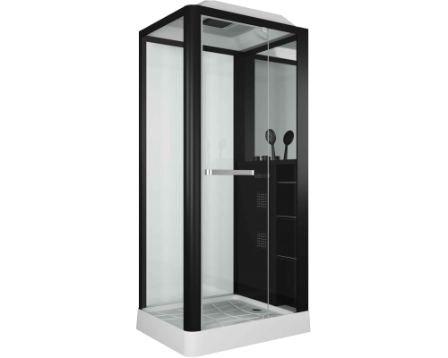 Душевая кабина Grossman GR-222 100x80 см черная