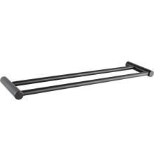 Полотенцедержатель Haiba HB84-7 HB8409-7 двойной, черный
