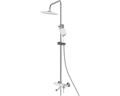Душевая стойка Haiba HB805-8 белая