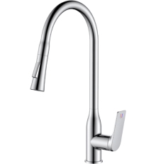 Смеситель для кухни Haiba HB73816 хром