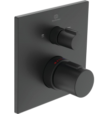 Термостатический смеситель Ideal Standard Ceratherm C100 A7522XG для ванны с душем, черный