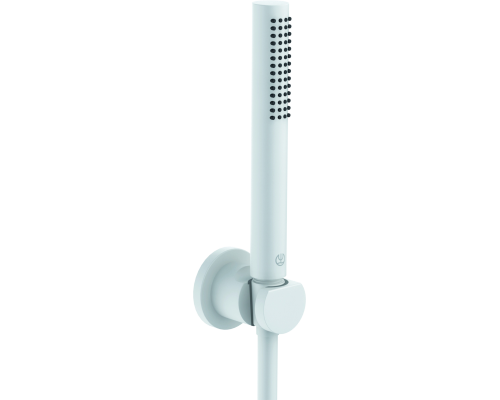 Душевой гарнитур Kludi Nova Fonte Puristic 2085053-15 белый матовый