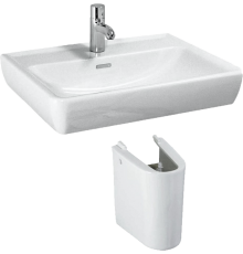 Раковина Laufen Pro 8.1895.2.000.104.1 с полупьедесталом