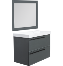Мебель для ванной комнаты La Fenice Elba Twin 100 серая