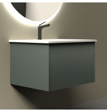 Тумба с раковиной La Fenice Terra 60 серая