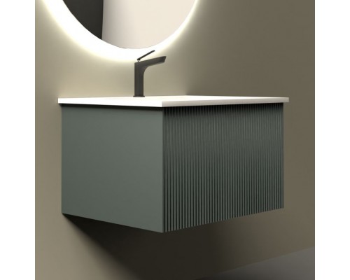Тумба с раковиной La Fenice Terra 60 серая