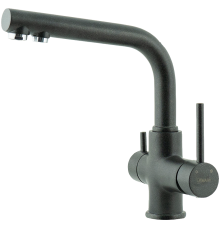 Смеситель для кухни Lemark Comfort LM3061PAN антрацит