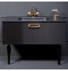 Тумба с раковиной Armadi Art Vallessi Avangarde Linea 80 черная