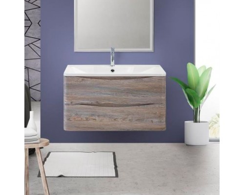 Тумба с раковиной BelBagno Acqua 90 подвесная, pino scania