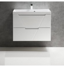 Тумба с раковиной BelBagno Vittoria 80 bianco lucido