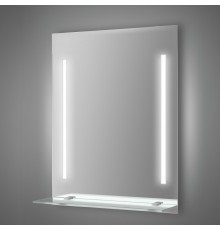 Зеркало Evoform Ledline-S BY 2162 60x75 с полкой