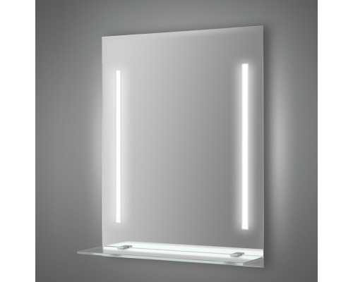 Зеркало Evoform Ledline-S BY 2162 60x75 с полкой