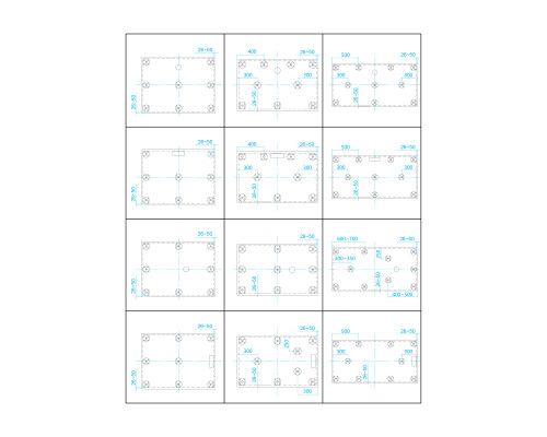 Душевой поддон прямоугольный RGW ST-G  800x1500