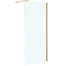 Душевая перегородка Niagara Nova NG-643-11 GOLD, 110x195 профиль золото, стекло прозрачное