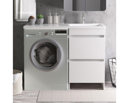 Тумба с раковиной Orange Sistema 110 R с ящиками, под стиральную машину