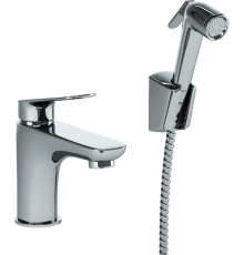 Смеситель для раковины Paini Laguna LACR205/574 с гигиеническим душем, хром