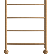 Полотенцесушитель водяной Point Афина PN04156BR 50x60, бронза