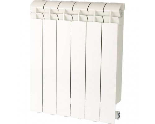 Радиатор алюминиевый Global VOX- R 500 6 секций боковое подключение (белый RAL 9010) VX05001006 (VX05001006)