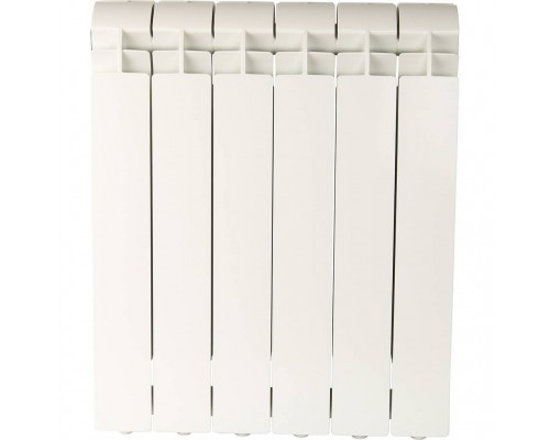 Радиатор алюминиевый Global VOX- R 500 6 секций боковое подключение (белый RAL 9010) VX05001006 (VX05001006)