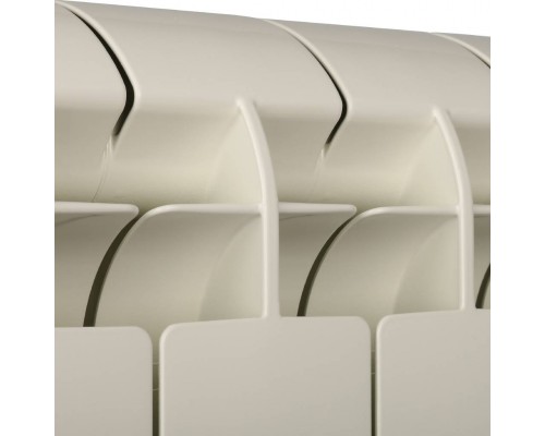 Радиатор биметаллический Global STYLE PLUS 500 8 секций боковое подключение (белый RAL 9010) STP05001008 (STP05001008)