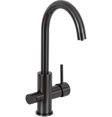 Смеситель для кухни Remer Minimal N792DW чёрный брашированный хром