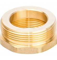 Переход из латуни под плоское уплотнение Meibes DN 40 2 НР x 1 1/2 ВР (M90652.6)