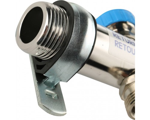 *12081111002 REHAU RAUTHERM S Распределительный коллектор HKV-D на 11 контуров нерж .сталь (без шаровых кранов) (12081111002)