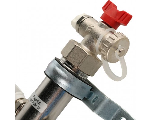 *12081211002 REHAU RAUTHERM S Распределительный коллектор HKV-D на 12 контуров нерж .сталь (без шаровых кранов) (12081211002)