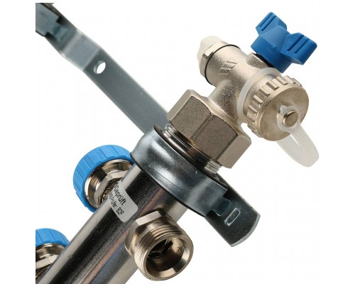 *12081211002 REHAU RAUTHERM S Распределительный коллектор HKV-D на 12 контуров нерж .сталь (без шаровых кранов) (12081211002)