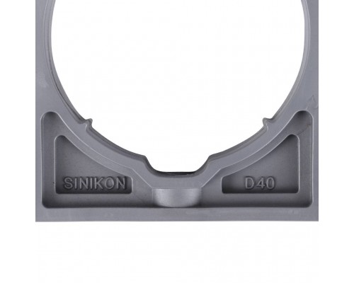 Хомут Sinikon D 040 серый ПП (KPP.040)