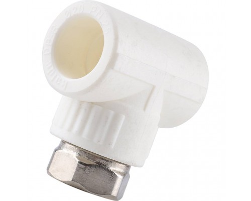 Тройник Kalde комбинированный с накидной гайкой 20х1/2 (3222-tut-200b00)