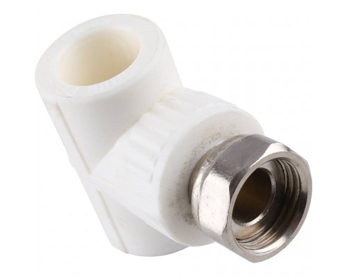 Тройник Kalde комбинированный с накидной гайкой 20х1/2 (3222-tut-200b00)