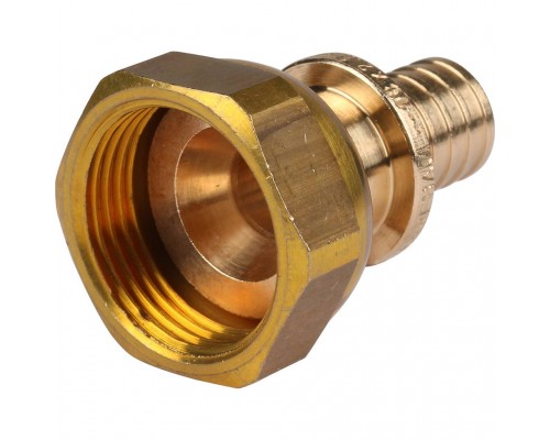 Переходник REHAU RAUTITAN с накидной гайкой 16-G 3/4 RX+ для труб из сшитого полиэтилена аксиальный (14563361001)