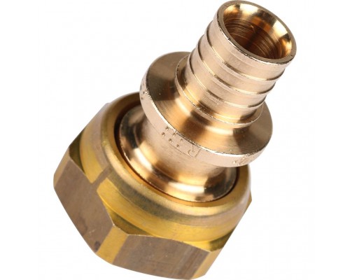 Переходник REHAU RAUTITAN с накидной гайкой 16-G 3/4 RX+ для труб из сшитого полиэтилена аксиальный (14563361001)