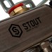 Коллектор из нержавеющей стали в сборе без расходомеров STOUT 7 выходов (SMS 0912 000007)