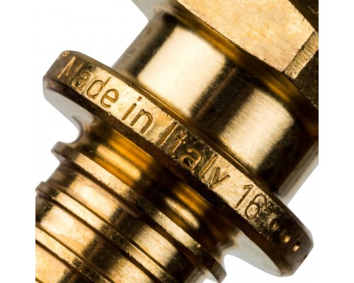 Переходник STOUT с наружной резьбой 16xR 1/2 для труб из сшитого полиэтилена аксиальный (SFA-0001-001612) Переходник STOUT с наружной резьбой 16xR 1/2 для труб из сшитого полиэтилена аксиальный (SFA-0001-001612)