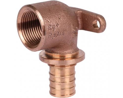 *14563611001(13661021008) REHAU RAUTITAN Угольник настенный с внутр. резьбой 25-Rp 3/4 RX+ для труб из сшитого полиэтилена аксиальный (14563611001)