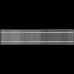 Конвектор внутрипольный STOUT SCN 80.190.1000 (Решётка роликовая) SCN-1100-0819100 (SCN-1100-0819100)