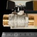 Кран шаровой BUGATTI Oregon (ручка-бабочка) нар-нар резьба 3/4 (03270027)