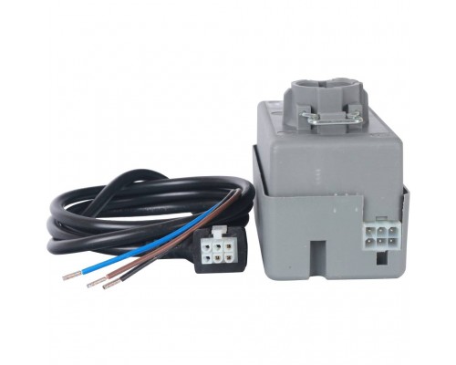 Сервопривод STOUT для 3-ходовых зональных клапанов, 230V, время движения 8 сек., 1 м (SVM-0071-230008)