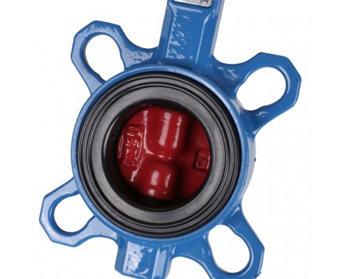 Затвор поворотно-дисковый Tecofi VPI4448 DN 50 PN 16 межфланцевый с ручкой из чугуна EPDM (VPI4448-02EP0050)