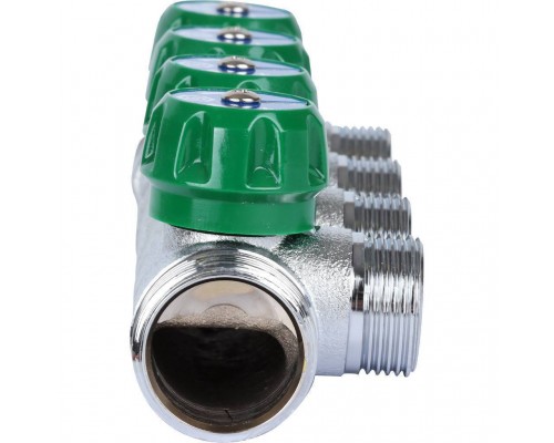 Коллектор регулирующий STOUT 1 , 4 отвода 3/4  ЕК SMB-6850-013404 (SMB-6850-013404)