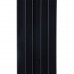 Радиатор биметаллический Global STYLE PLUS 500 4 секции боковое подключение (цвет cod.07 grigio scuro opaco mettalizzato 2748 (черный)) 155264 (155264)