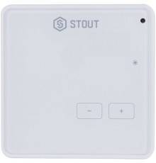 Проводной комнатный регулятор STOUT R-9z, белый STE-0101-009003 (STE-0101-009003)