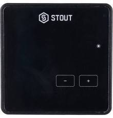 Проводной комнатный регулятор R-9z, черный STOUT STE-0101-009004 (STE-0101-009004)